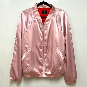 Valfre Bomber Light Pink with Mermaid Logo on the back